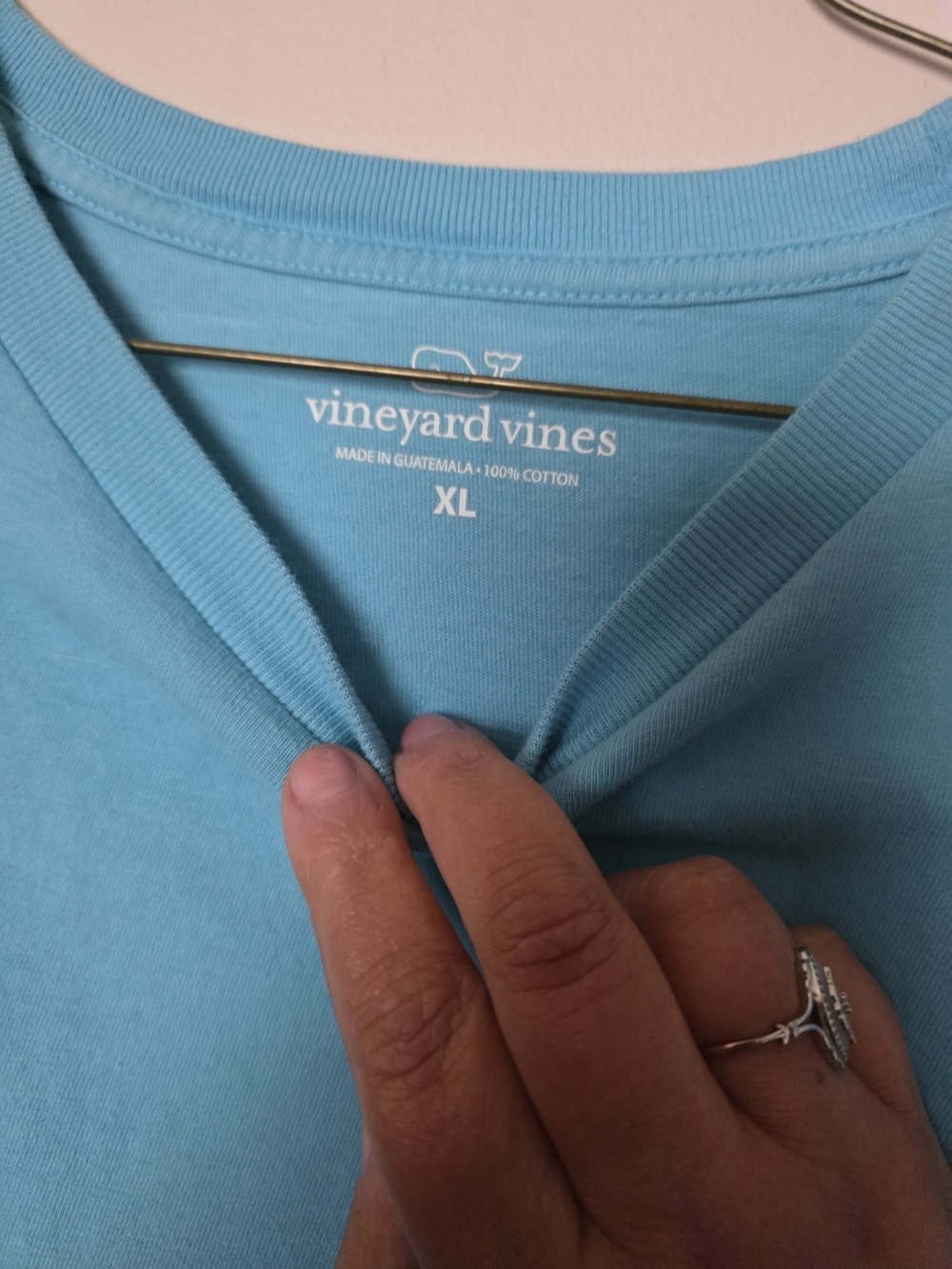 Vineyard Vines Women's Short Sleeve Tee - Light Blue